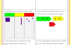 100s 10s 1s 1 Worksheets Year 3 Number And Place Value Teaching