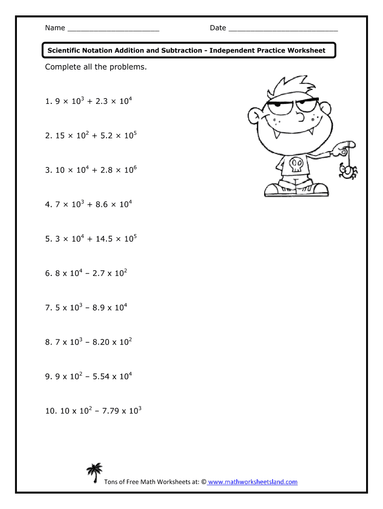 32 Scientific Notation Practice Worksheet With Answers Worksheet 