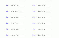 3rd Grade Division Worksheets Best Coloring Pages For Kids