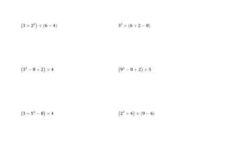 4 Step Order Of Operations With Whole Numbers Order Of Operations