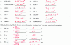50 Scientific Notation Worksheet Answer Key Chessmuseum Template Library