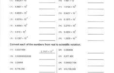 Adding And Subtracting Scientific Notation Worksheet Thekidsworksheet