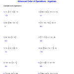 Advanced Order Of Operations 2 Answers Hoeden Homeschool Support