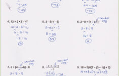 Advanced Order Of Operations Worksheet Answer Key Worksheet Resume