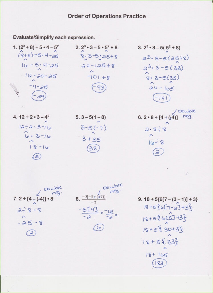 Advanced Order Of Operations Worksheet Answer Key Worksheet Resume advanced-order-of-operations-worksheet-answer-key-worksheet-resume