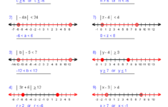 Algebra 2 Worksheets Equations And Inequalities Worksheets