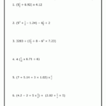 Crazy Order Of Operations Decimals And Fractions