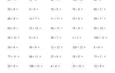 Division Worksheets Printable Division Worksheets For Teachers