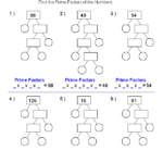 Factors Worksheets Printable Factors And Multiples Worksheets Prime