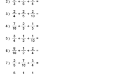 Fractions Worksheets Printable Fractions Worksheets For Teachers