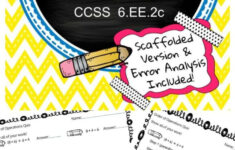 Free 5 Question Order Of Operations Quiz Scaffolded Version Included