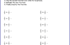 Free Division Fraction Worksheets Unlimited Worksheets Because Every