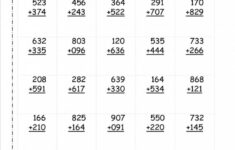 Free Math Worksheets And Printouts Math Worksheets Printable