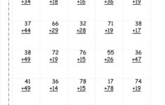 Free Math Worksheets And Printouts Second Grade Printable Worksheets