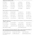 Free Printable Bodmas Worksheets For Grade 6 Learning How To Read
