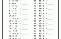 Free Printable Math Worksheets For 3rd Grade Division Math Worksheets