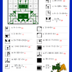 Free Worksheet To Practice Order Of Operations From Front Porch Math