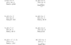 Function Notation Worksheet Kuta Worksheet
