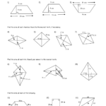 Geometry Worksheet Kites And Trapezoids Answers 5501597 Free