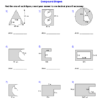 Geometry Worksheets Area And Perimeter Worksheets Geometry
