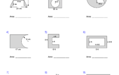 Geometry Worksheets Area And Perimeter Worksheets Geometry