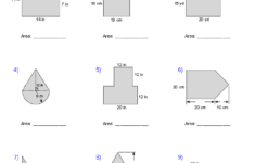 Geometry Worksheets Area And Perimeter Worksheets Perimeter