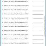 Grade 4 Place Value Worksheets Www Grade1to6