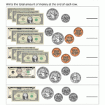 Grade Coin Worksheets Free Printable Money Math For 3rd Making Money