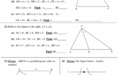 High School Geometry Worksheets Printable