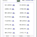 Https Www Dadsworksheets Order Of Operations Worksheet Sudoku