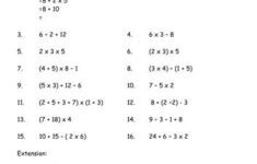 Image Result For BODMAS Worksheets Grade 4 Reading Comprehension
