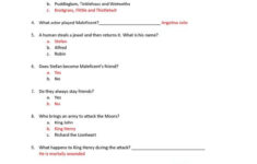 Maleficent Movie Answer Key English ESL Worksheets For Distance