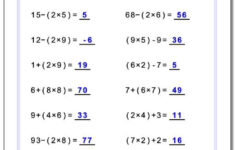 Math Worksheets