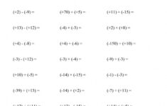 Math Worksheets For 8th Grade Printable Parentheses Math Worksheets