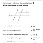 Math Worksheets For Highschool Students Geometry Worksheets Math