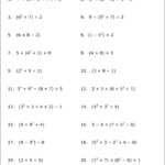 Math Worksheets Order Of Operations Or PEMDAS