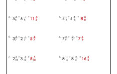 Mixed Number Addition Worksheets Worksheet Hero