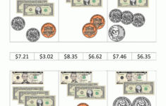 Money Math Worksheets Money Match To 10 Dollars 2 Money Worksheets