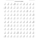 Multiplication Warm Up Worksheets Times Tables Worksheets