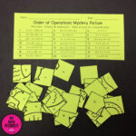 My Math Resources Order Of Operations Dragon Mystery Picture 5 OA A