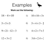 N3b Order Of Operations Including Brackets Powers Roots And