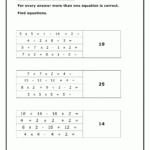 Order Of Operation Puzzle