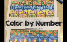 Order Of Operations Color By Number With 2 Coloring Versions Order