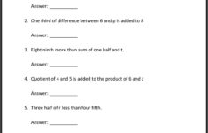 Order Of Operations Multiple Choice Worksheet Times Tables Worksheets