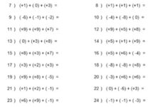 Order Of Operations PEDMAS With Integers 2 Worksheet
