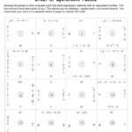 Order Of Operations Puzzle