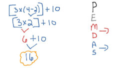 Order Of Operations With Brackets Math Elementary Math 5th Grade