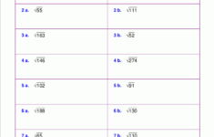 Order Of Operations With Exponents And Roots Worksheet