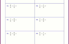 Order Of Operations With Fractions Worksheet Kuta Software Worksheet