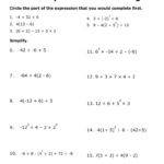 Order Of Operations With Integers And Exponents Slideshare